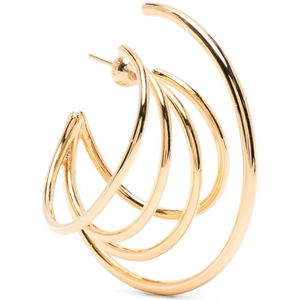 Panconesi Metallic Large Orbit Earrings