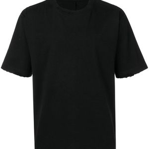 メンズ Unravel Project ダメージ Tシャツ ブラック