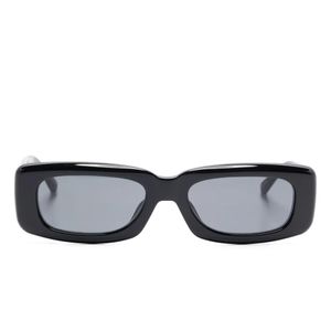 The Attico "Mini Marfa" Sunglasses With Acetate Rectangular Frame And Logo