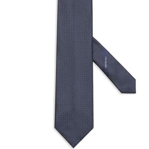 Zegna Blue Silk Tie for men
