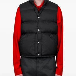Chaleco Con Efecto Rasgado Auralee de hombre de color Rojo