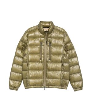 Moncler Green Doudoune Orres À Fermeture Zippée for men