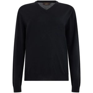 Slowear Flexwool Pullover Mit V-Ausschnitt in Blau für Herren