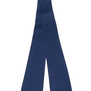 Styland リボン スカーフ ブルー