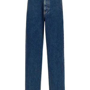 Ferragamo Blue Workwear Jeans for men