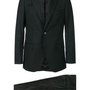 Fashion Clinic Anzug mit Pattentaschen in Schwarz für Herren