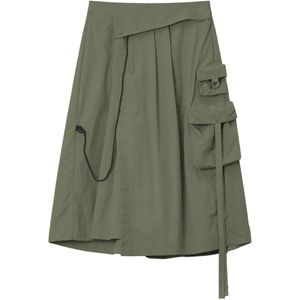 Musium Div. Green Pantalon À Design Superposé