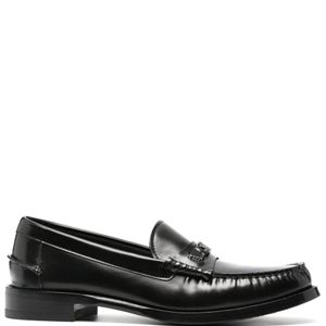 Casadei Black Cosmic Loafers