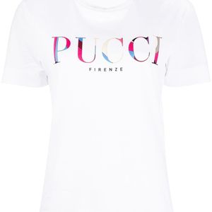 Emilio Pucci ロゴ Tシャツ ホワイト