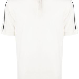 メンズ Kent & Curwen ストライプ ポロシャツ ホワイト