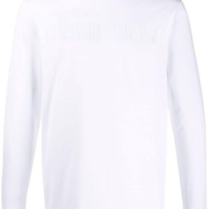 メンズ Emporio Armani ロゴ スウェットシャツ ホワイト