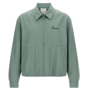 Visvim Green Somer Swing Graphic-Print Jacket for men
