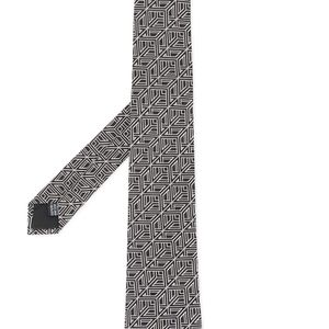 Cravate à design tissé Cerruti 1881 pour homme en coloris Noir