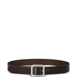 Fortela White Oregon Bucked Belt for men
