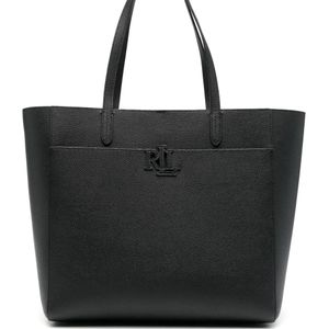 Ralph Lauren Black Large Cameryn Tote Bag