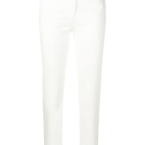 AG Jeans クロップド スキニージーンズ ホワイト