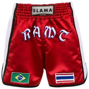Pantalones cortos estilo boxeo Amir Slama de hombre de color Rojo