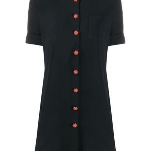 Etro コントラスト シャツドレス ブラック