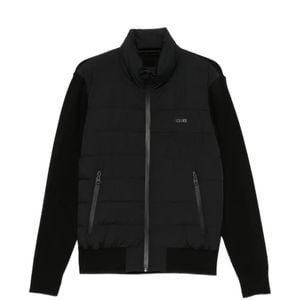 Mackage Black Quilted Wool-Blend Jacket for men