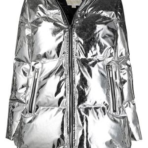 Cappotto lungo metallizzato di MICHAEL Michael Kors