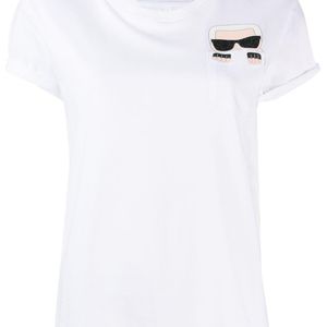T-shirt Ikonik Karl Karl Lagerfeld en coloris Blanc