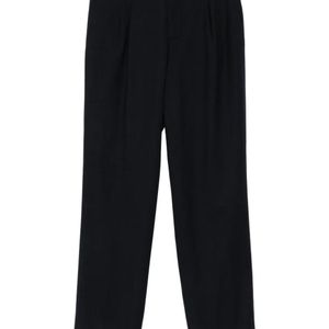 Canali Blue Pleated Trousers for men