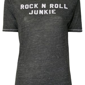 R13 Rock N Roll Junkie Tシャツ グレー