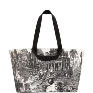 Inoui Edition Grey Piranesi Illustration Tote Bag