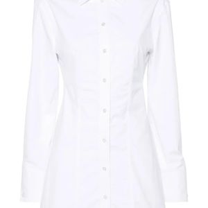 Alexander Wang White Shirt Dress With Tailored Fit