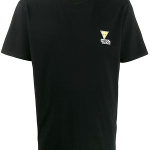 メンズ Maison Kitsuné ロゴ Tシャツ ブラック