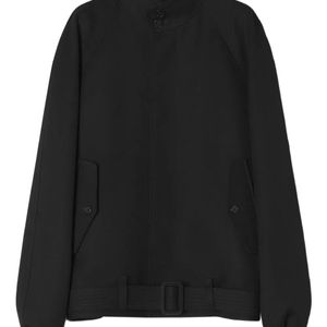 Lanvin Black Belted Jacket for men