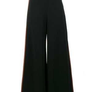 Peter Pilotto Black High Waisted Culottes With Side Band