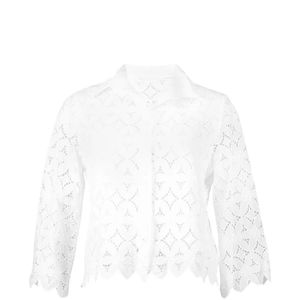 Temptation Positano White Lace Shirt