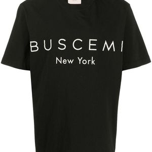 メンズ Buscemi ロゴ Tシャツ ブラック