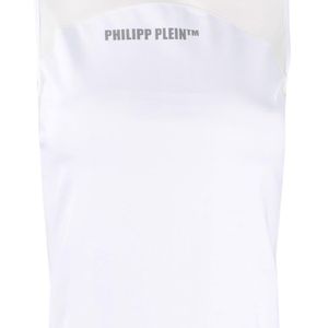 Philipp Plein ロゴ タンクトップ ホワイト