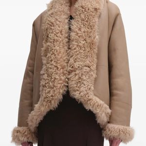 Remain Brown Shearling Reversible Jacket