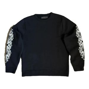 Chrome Hearts Blue Floral Knit Sweatshirt for men