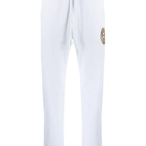 メンズ Versace Jeans ロゴ トラックパンツ ホワイト