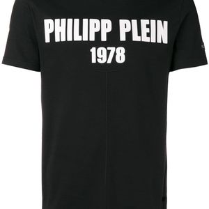 メンズ Philipp Plein プリントtシャツ ブラック