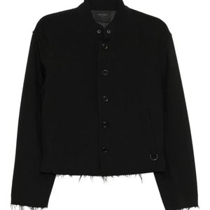 TEAM WANG design Black Acceptance Jacket