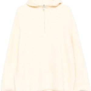 B+ AB Natural Hooded Sweater