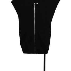 Rick Owens Black Jumbo Flight Vest for men
