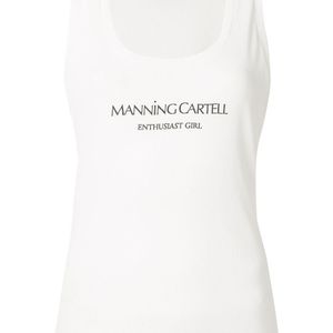 Manning Cartell ロゴ タンクトップ ホワイト