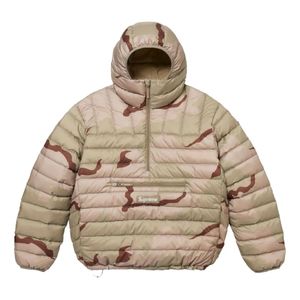 Supreme Natural Camouflage-Pattern Half-Zip Jacket for men