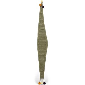 J.W. Anderson Blue Pom-Pom-Embellished Scarf