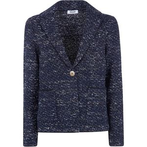 Base London Blue Button Jacket