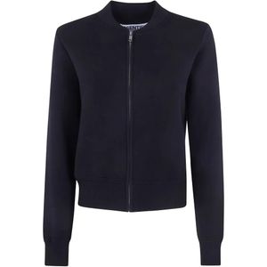 Essentiel Antwerp Blue Jantastic Zip-Fastening Cardigan