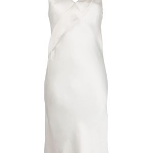 Helmut Lang Vネック ドレス ホワイト