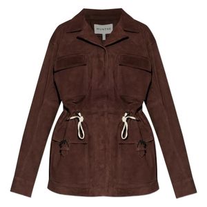Munthe Brown Drawstring Utility Jacket