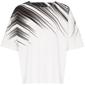 T-shirt imprimé Issey Miyake pour homme en coloris Blanc